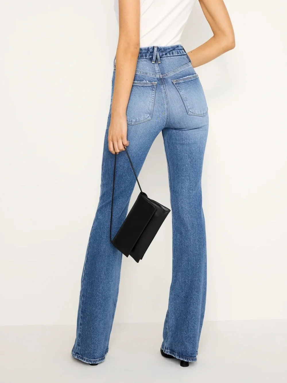Good American Bootcut Denim Jeans